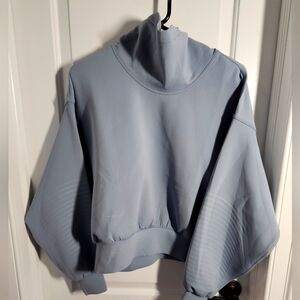 Lululemon cropped scuba sweatshirt